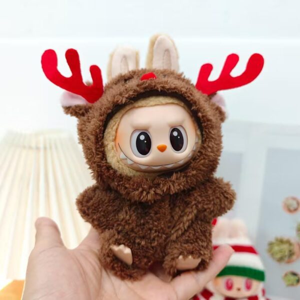 1732319706 2 Set 17cm Doll Clothes Suitable For Labubu Dolls Accessories Christmas Clothes Set For 17cm Dolls No Doll.jpg