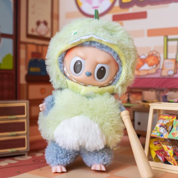 Calembou Plush Doll Clothes Cute Cartoon Animal Series Plush Doll Clothes Suit For 17cm Labubu Kawaii Doll Clothes For Birthday Gifts Green Dinosauronly Clothes.jpg