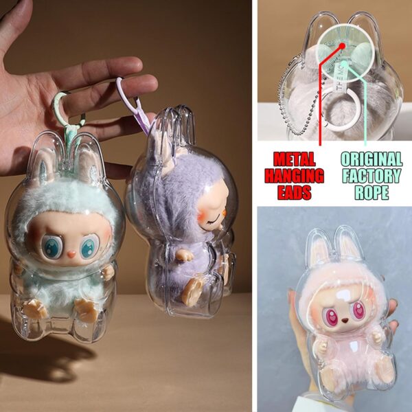 Clear Bag Keychain For Labubu Plush Dollhanging Display Caseprotective Caseplastic Pvc Storage Box V2.jpg