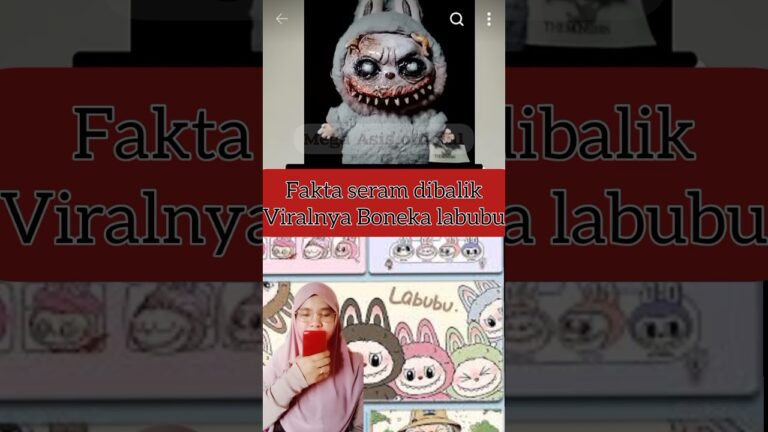 Fakta Seram Dibalik Viralnya Boneka Labubu #short #shortvideo #labubu #bonekalabubu