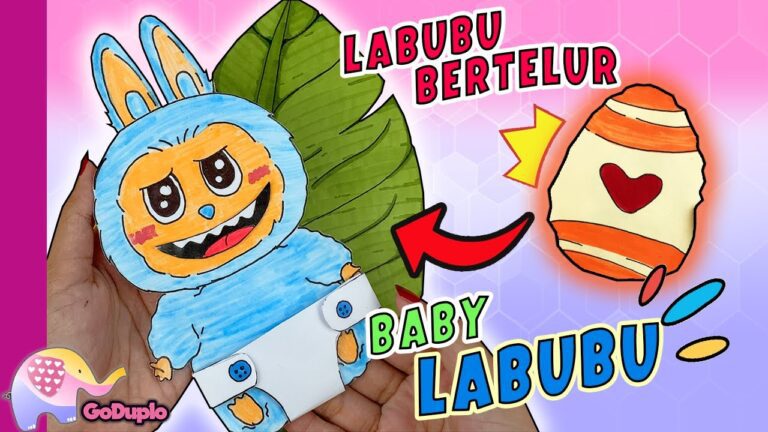 Labubu Bertelur?? Merawat Baby Labubu Yang Baru Menetas!! Goduplo