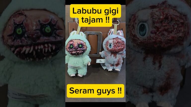 Labubu Gigi Tajam 👻 #halloween #labubu #viralshorts #labubuviral