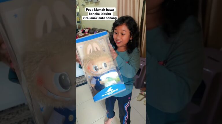 Pov : Mamah Pulang Bawa Boneka Labubu Viral #shorts