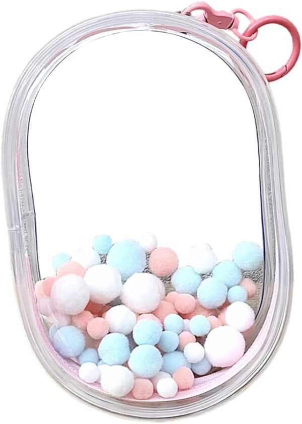 Calembou Bjd Doll Clear Display Bag, Portable Figures Storage Bag