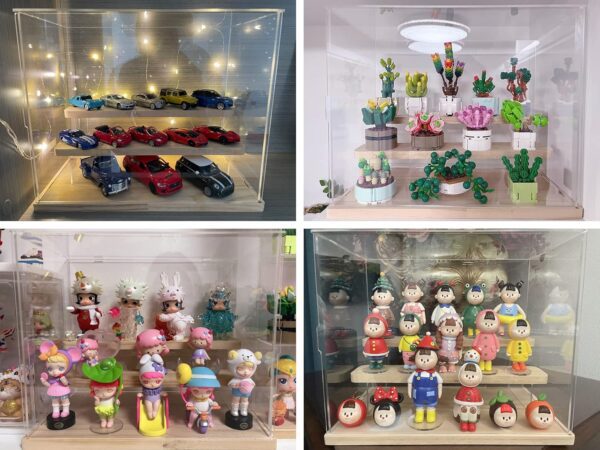 1737208667 3 Tier Clear Acrylic Display Case Display Stand Display Case For Collectibles Mini Figures Pop Mart Labubu Sonny Angel Smiskiassemble Dustproof Display Box With Doorblack Base Step.jpg