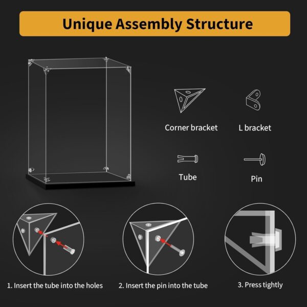 1737389297 Applicable To Lego Zimomo Labubu Big Leader Yinqing Archangel Doll Acrylic Display Box35x30x60cmprotect Your Collectibles From Dust With A Clear Showcasebox Only Model Not Includedwo.jpg