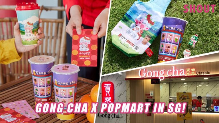 Gong Cha X Popmart Pino Jelly Merchandise & Free Red