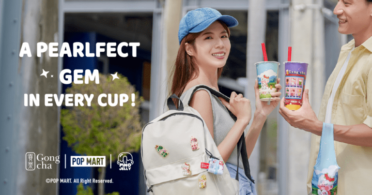 Gong Cha Launches Pino Jelly Merch In Pop Mart Collaboration