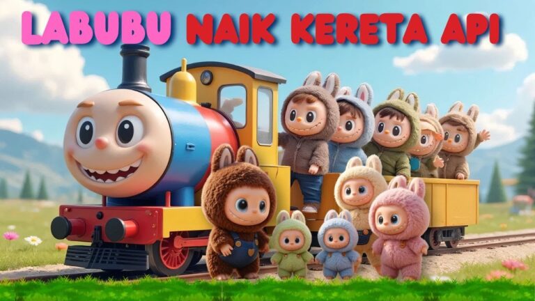 Labubu Naik Kereta Api Tut Tut Tut Lagu Anak