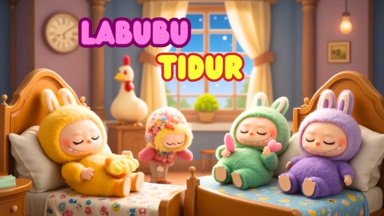 Lagu Labubu Tidur #labubu #laguanakindonesia #laguedukasi