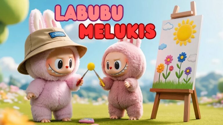 Lagu labubu melukis lagu anak indonesia #labubu #laguanakindonesia #laguedukasi