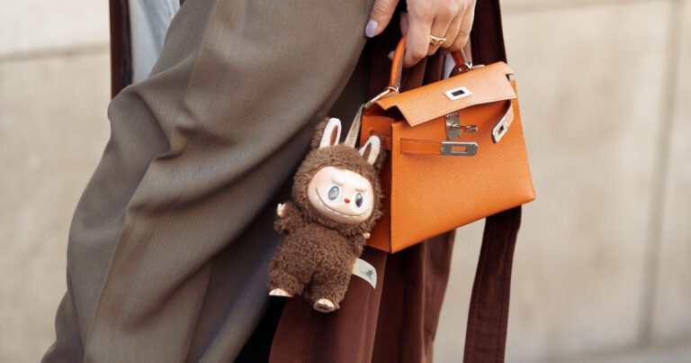The labubu keychain is the *it* bag charm of 2025