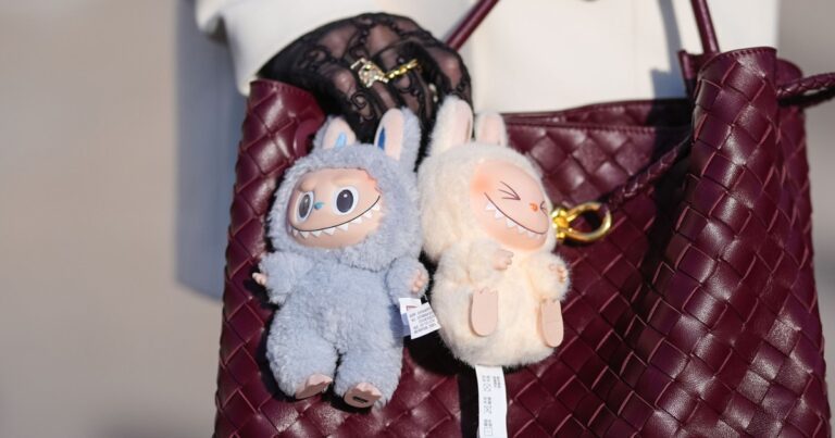 A toothy little monster called labubu is the latest fashion