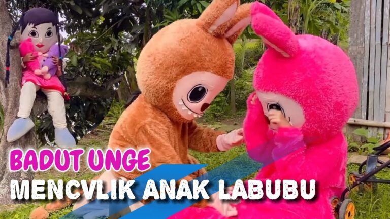 Anak kembar labubu di cvlik badut unge..⁉️