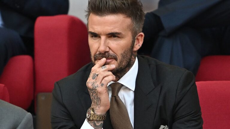 David beckham's stylish labubu bag charm is bang on trend