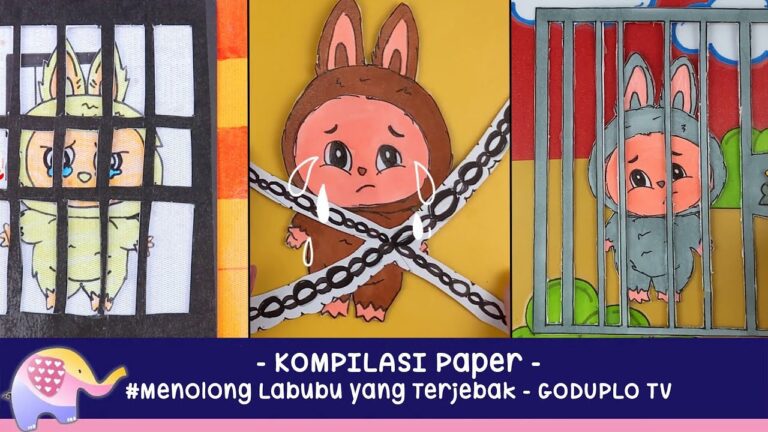 Kompilasi menolong labubu yang terjebak 😱😱😱 goduplo tv