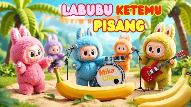Lagu labubu ketemu pisang rock #labubu #lagulabubu #labubuketemupisang