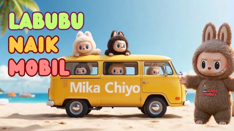 Lagu labubu naik mobil lagu anak indonesia #labubu #laguanakindonesia