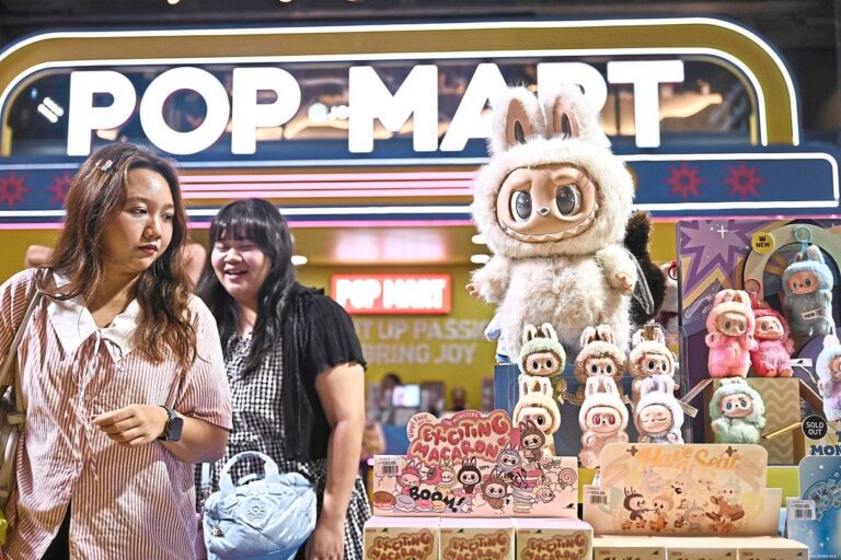 Labubu craze accelerates pop mart’s global ambitions