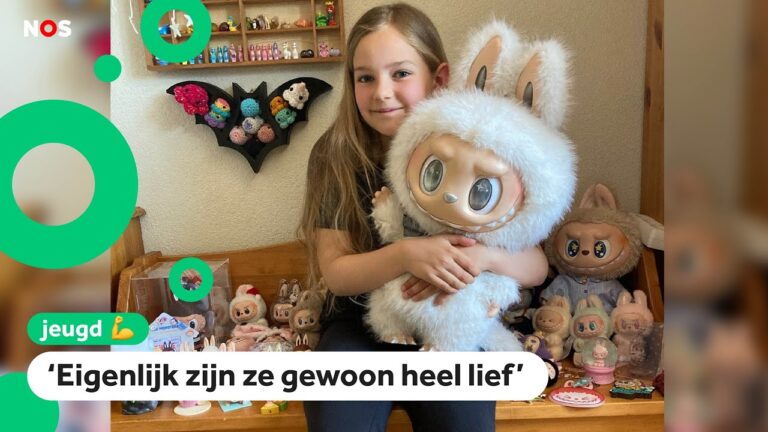 Labubu's zijn heel populair en alice heeft er 34