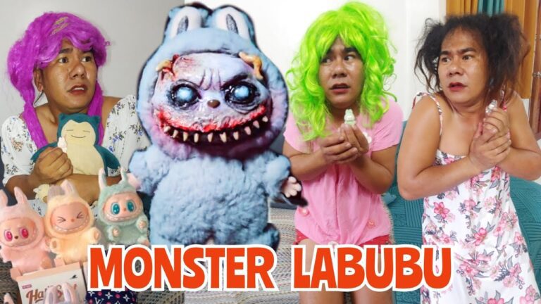 Monster labubu versus bebang | madam sonya funny video