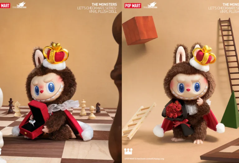 Pop mart the monsters labubu let’s checkmate plush [release date/price/where