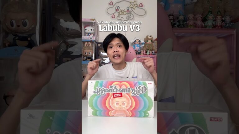 Unboxing labubu v3 ✨big into energy ! apakah akan ada
