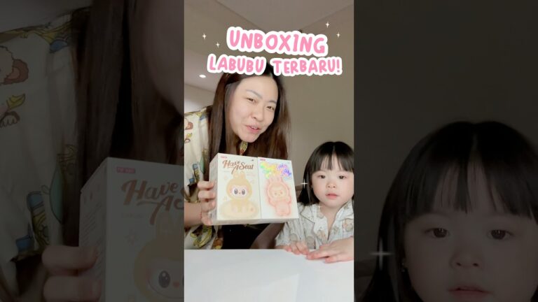 Unboxing labubu terbaru viral! #labubu #yukachan #unboxing #toys #popmart #minivlog