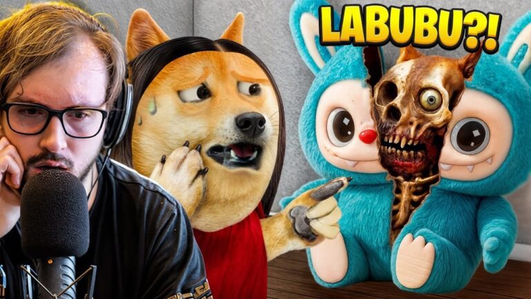C'È una persona morta dentro il labubu?! (dogestory reaction)