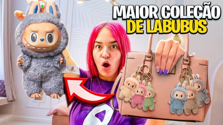ColeÇÃo do labubu raro *encontrei todos