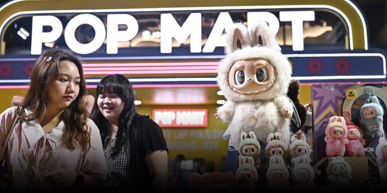 China’s newest cultural export is an ugly cute doll with fangs