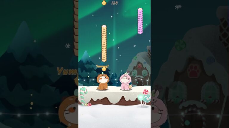 Cradle song duet cats cute cat labubu &