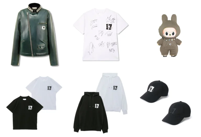 Joopiter, sacai, seventeen, carhartt wip & labubu collide in exclusive