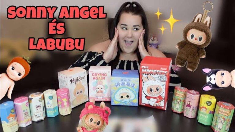 Labubu És sonny angel nyitÁs
