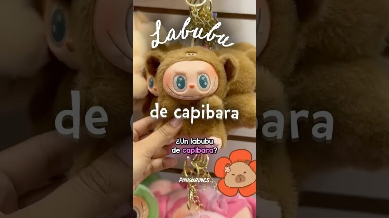 Labubu de capibara 😳 ¡no lo vas a creer!😱 #unboxing