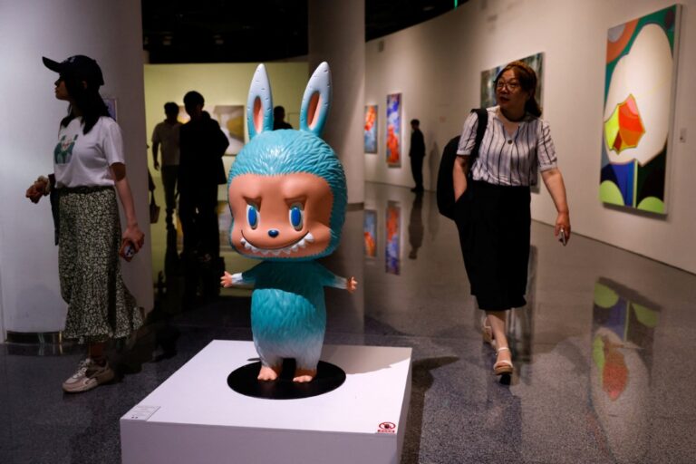 'monster' doll leads to frenzy among customers world