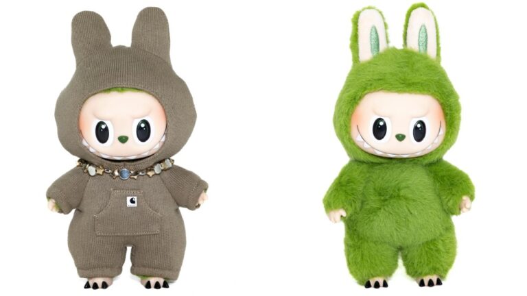 Sacai x seventeen limited edition labubu auction results