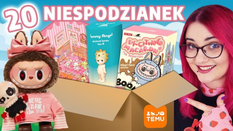 Sonny angels 👼 labubu 💩 otwieram pudeŁka niespodzianki z temu