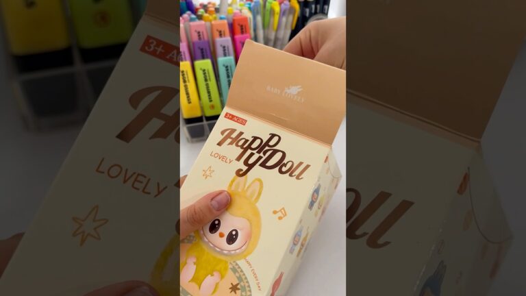 Unboxing labubu!