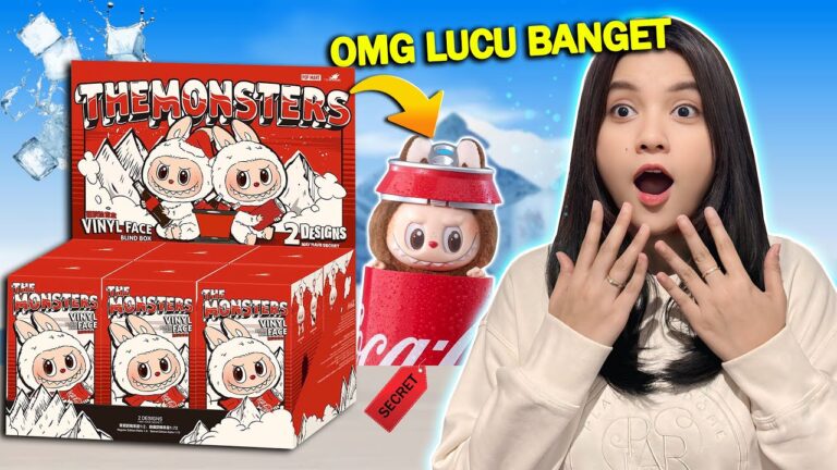 Unboxing labubu cola versi terbaru!! omg..dapet secret lagi hoki banget!!