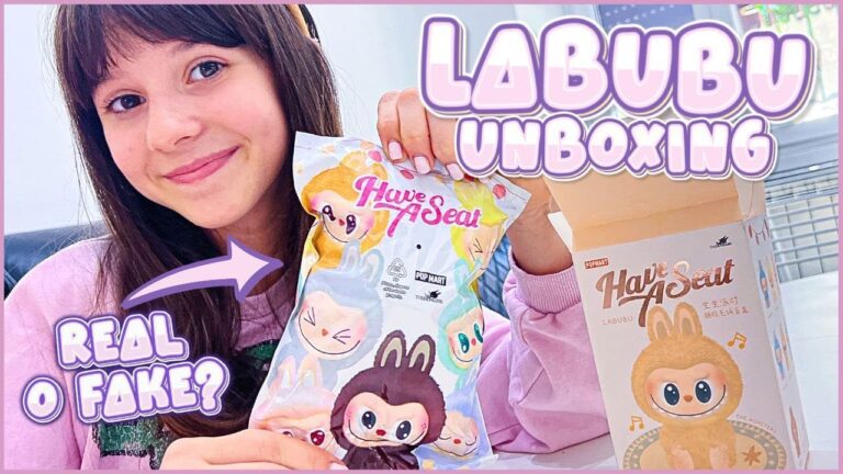 Unboxing nuovo labubu!🐰creepy...ma cute!! 😍