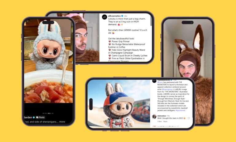 Brands bet on labubu to generate their next viral social