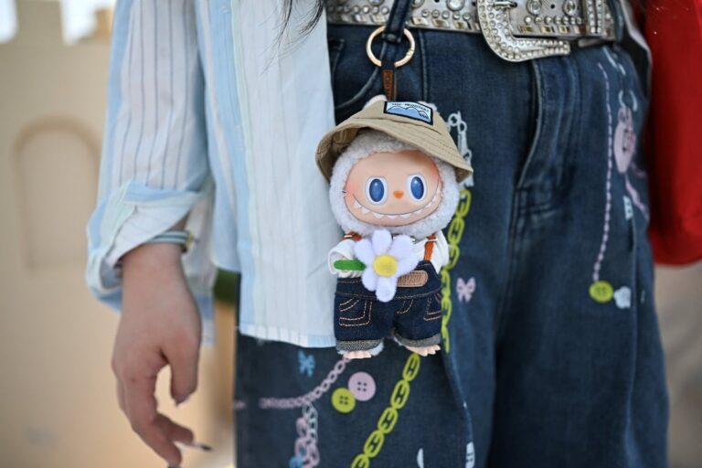 China's labubu dolls become must have accessory