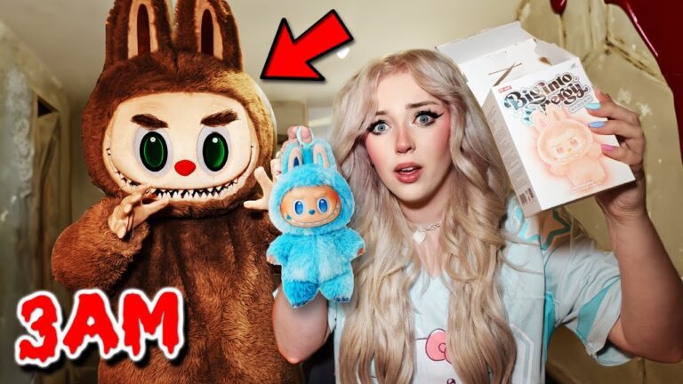 Do not unbox new labubus at 3am...(*labubu comes alive?!*)