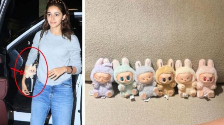 Dua lipa, ananya panday, mouni roy flaunting labubu dolls as