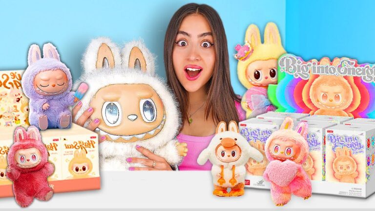 I bought every rare viral giant labubu from the internet!