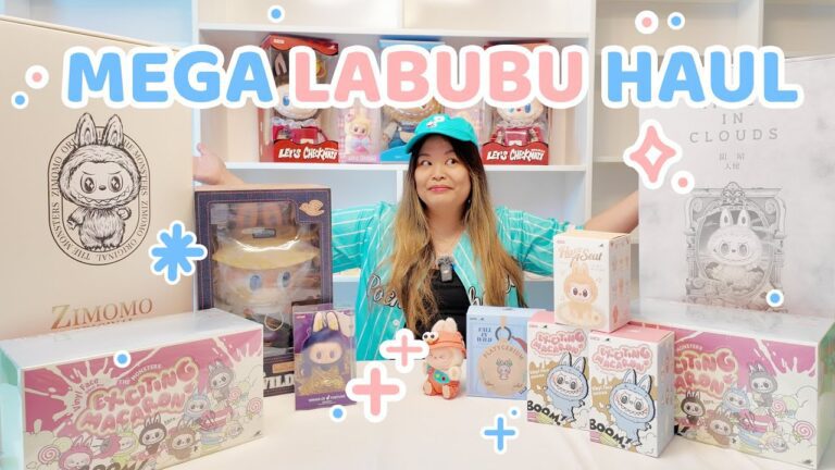 Labubu mega haul unboxing video