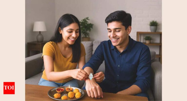 Labubu rakhi: labubu frenzy finds a festive spark in rakhi