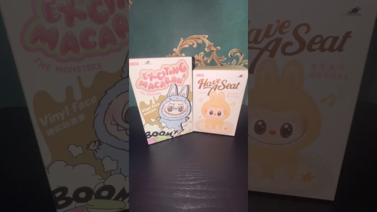 Popmart labubu exciting macaron unboxing #labubu #excitingmacaron