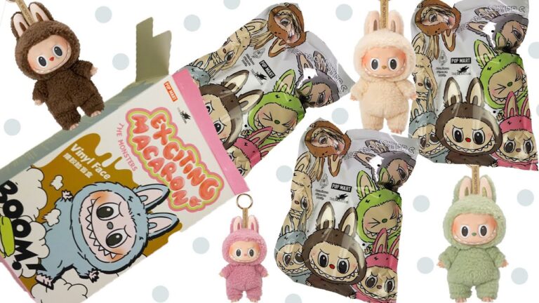 Unboxing my new labubu plushies cookieswirlc